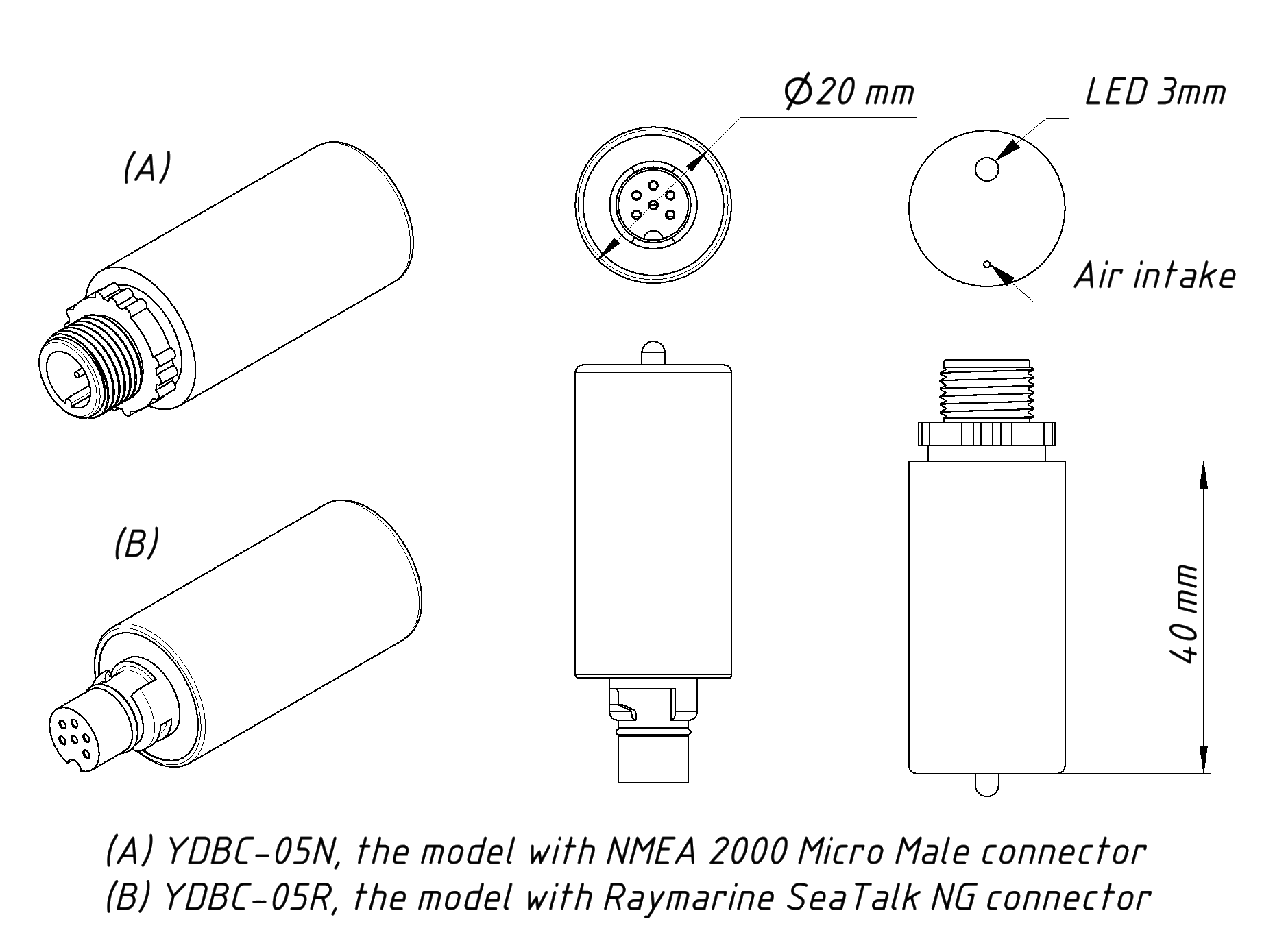 Digital Barometer for NMEA 2000