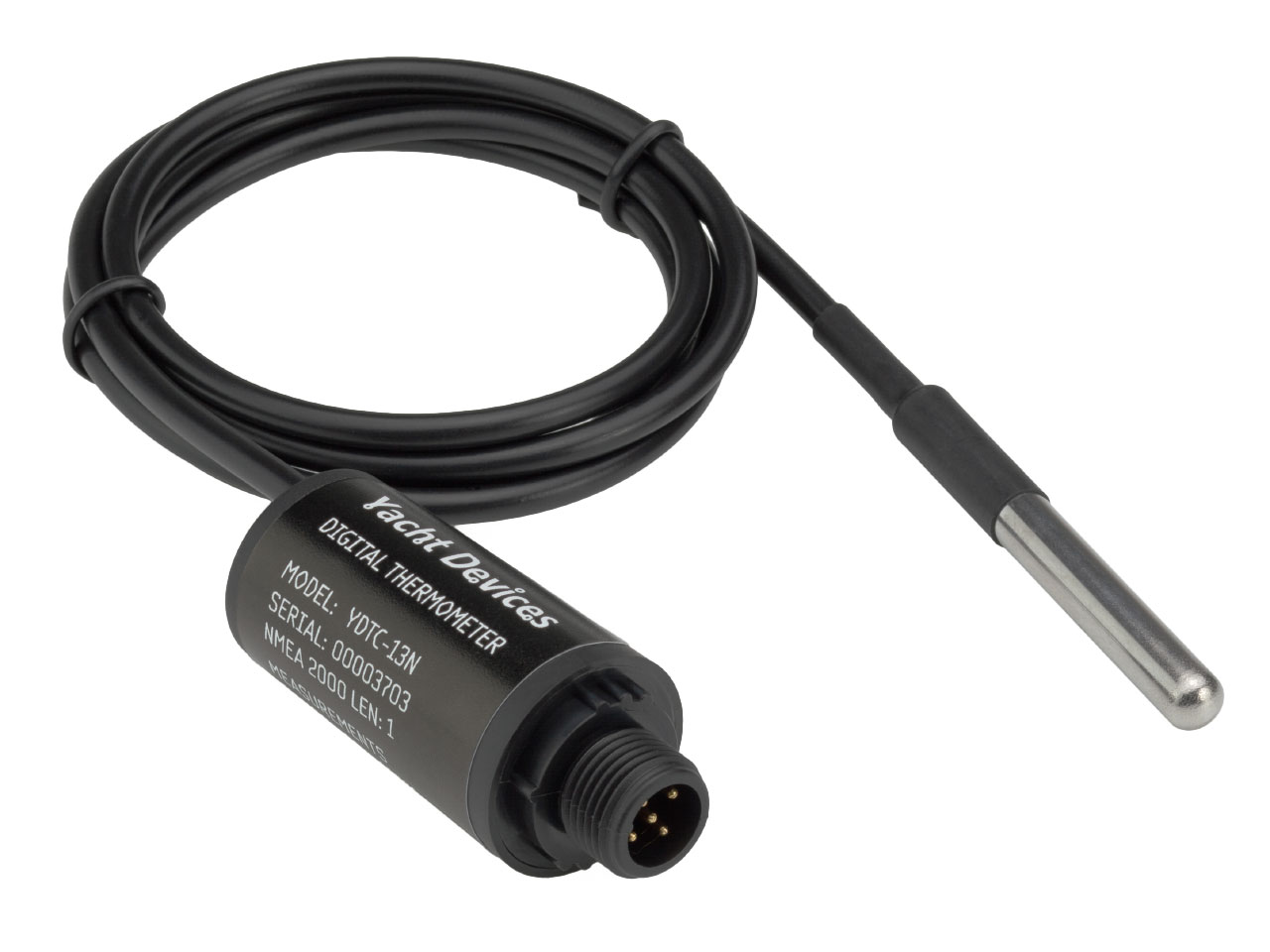 YDTC-13N model, with NMEA 2000 Micro Male connector