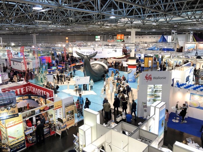 Pavilion 14 of Dusseldorf Boot Show 2019