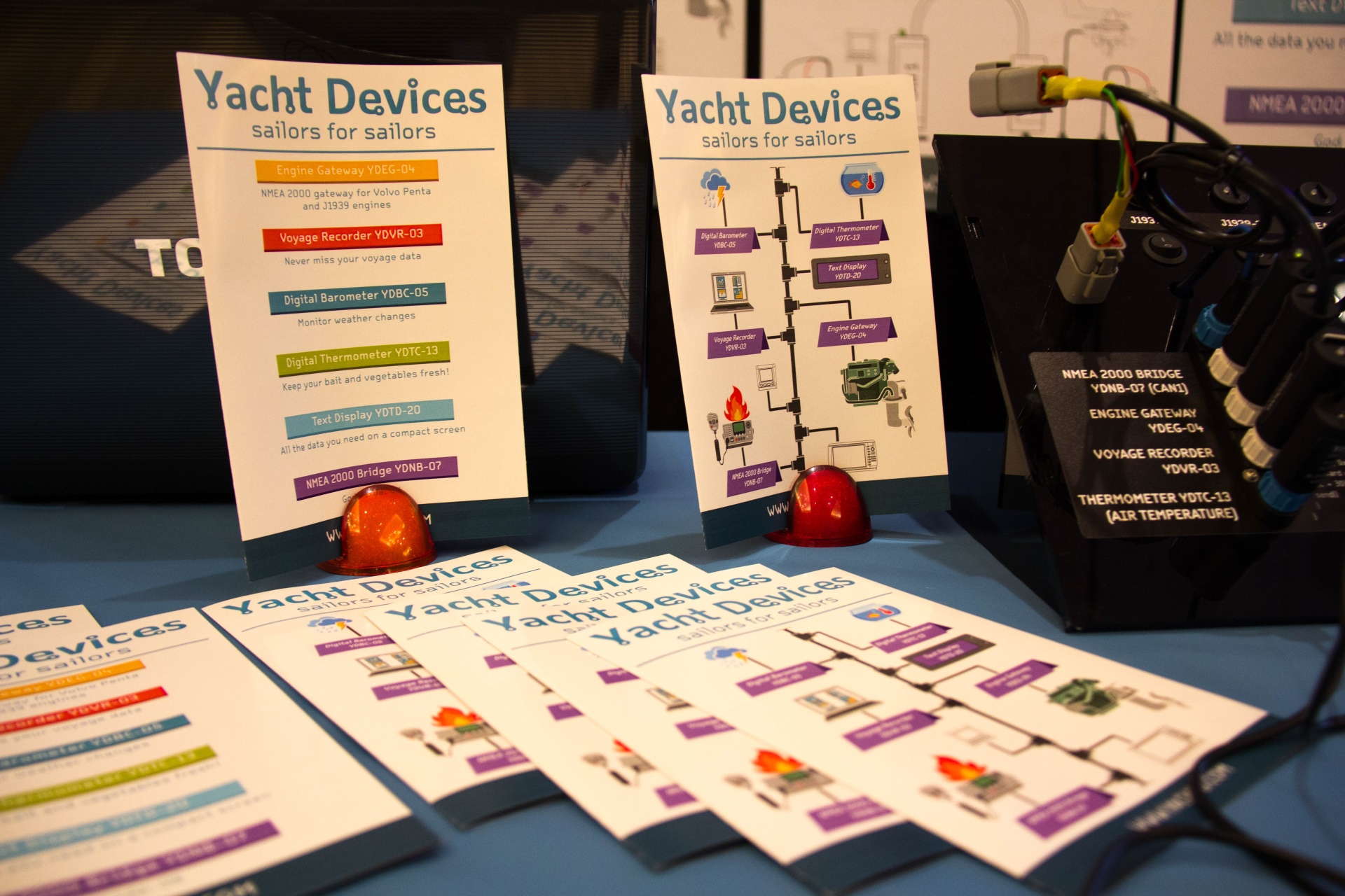Yacht Devices booth at NMEA 2016 Expo