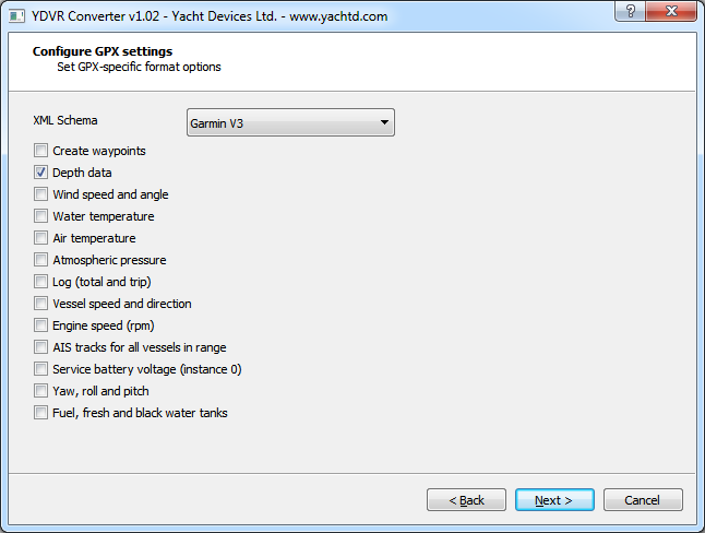 Picture 2. YDVR Converter software